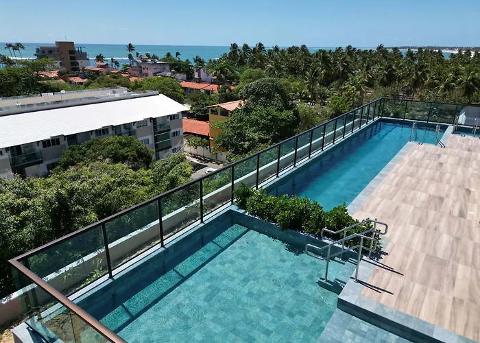 Flat Beijupirá Exclusive com piscina no centro de Porto de Galinhas Apartamento